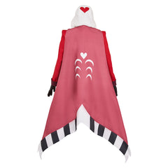Hellaverse Valentino rot Kostüm Set Hazbin Hotel 2 Valentino Cosplay Outfits