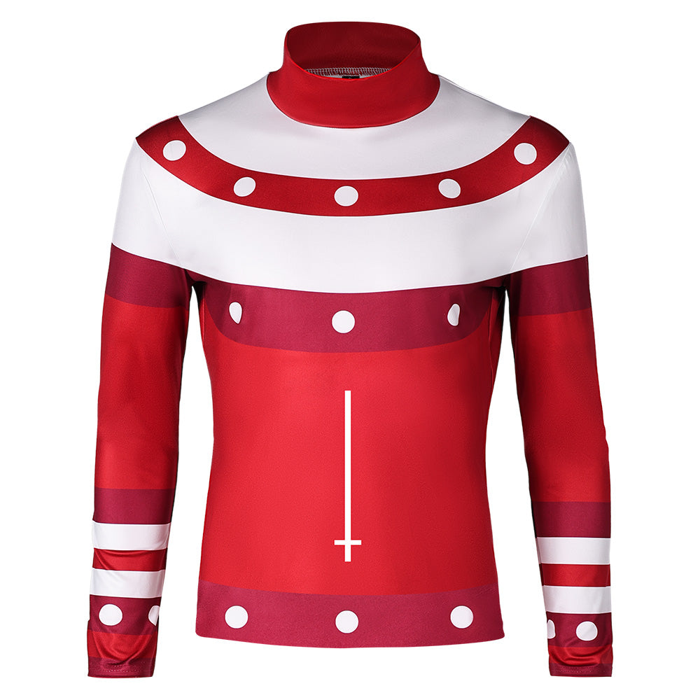 Helluva Boss Blitzo rot Shirt Cosplay Outfits