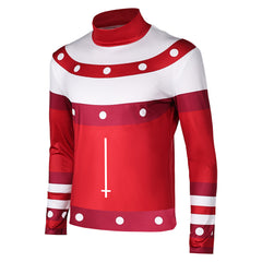 Helluva Boss Blitzo rot Shirt Cosplay Outfits