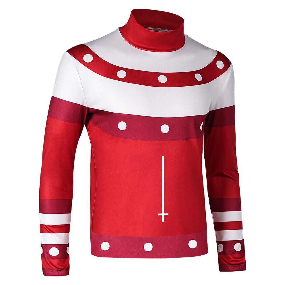 Helluva Boss Blitzo rot Shirt Cosplay Outfits