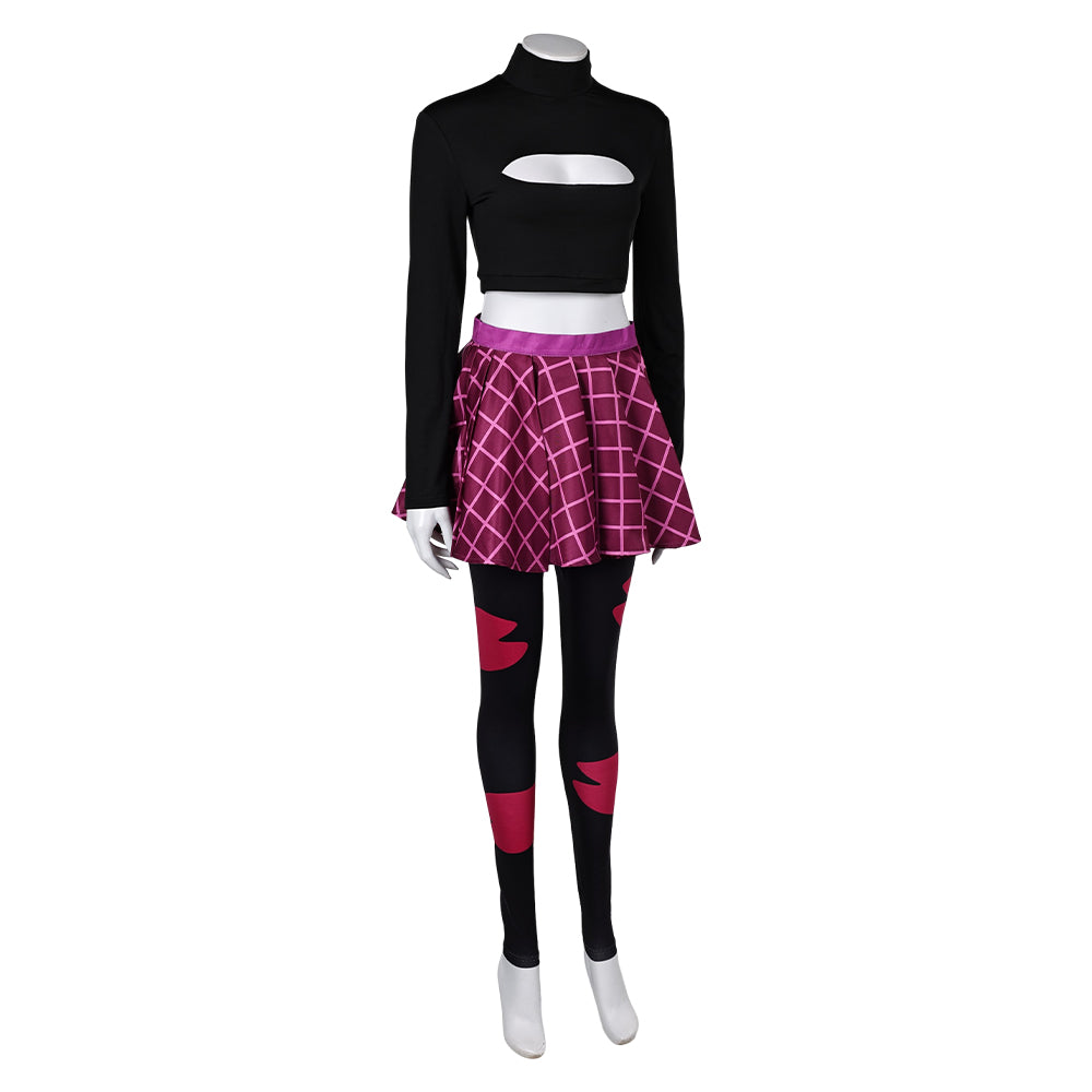 Helluva Boss Sallie May Kostüm Hazbin Hotel Sallie May Cosplay Outfits