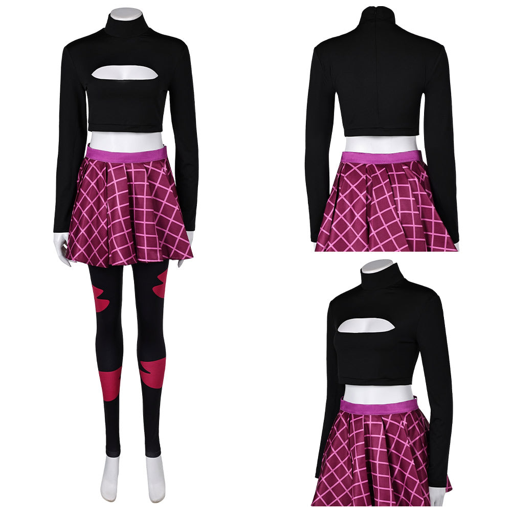 Helluva Boss Sallie May Kostüm Hazbin Hotel Sallie May Cosplay Outfits