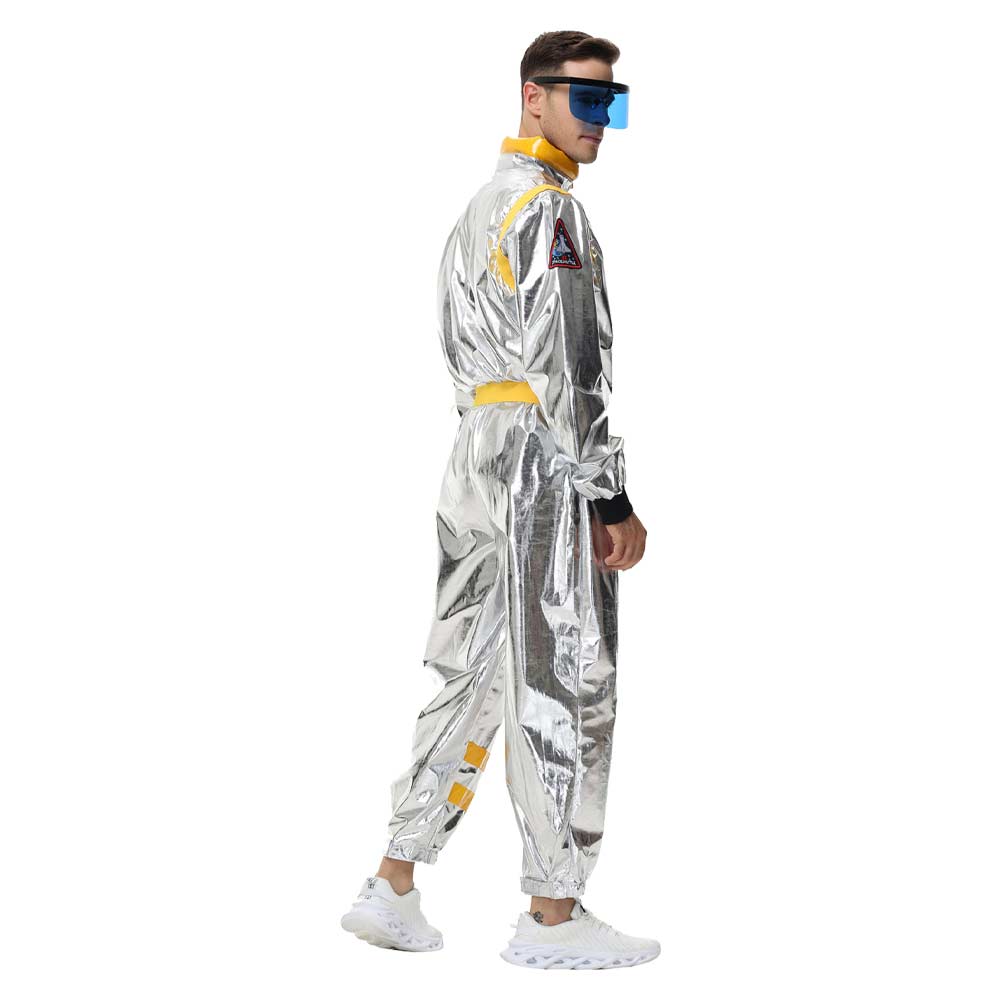 Herren Cosplay Kostüm Outfits Halloween Karneval Anzug Astronaut