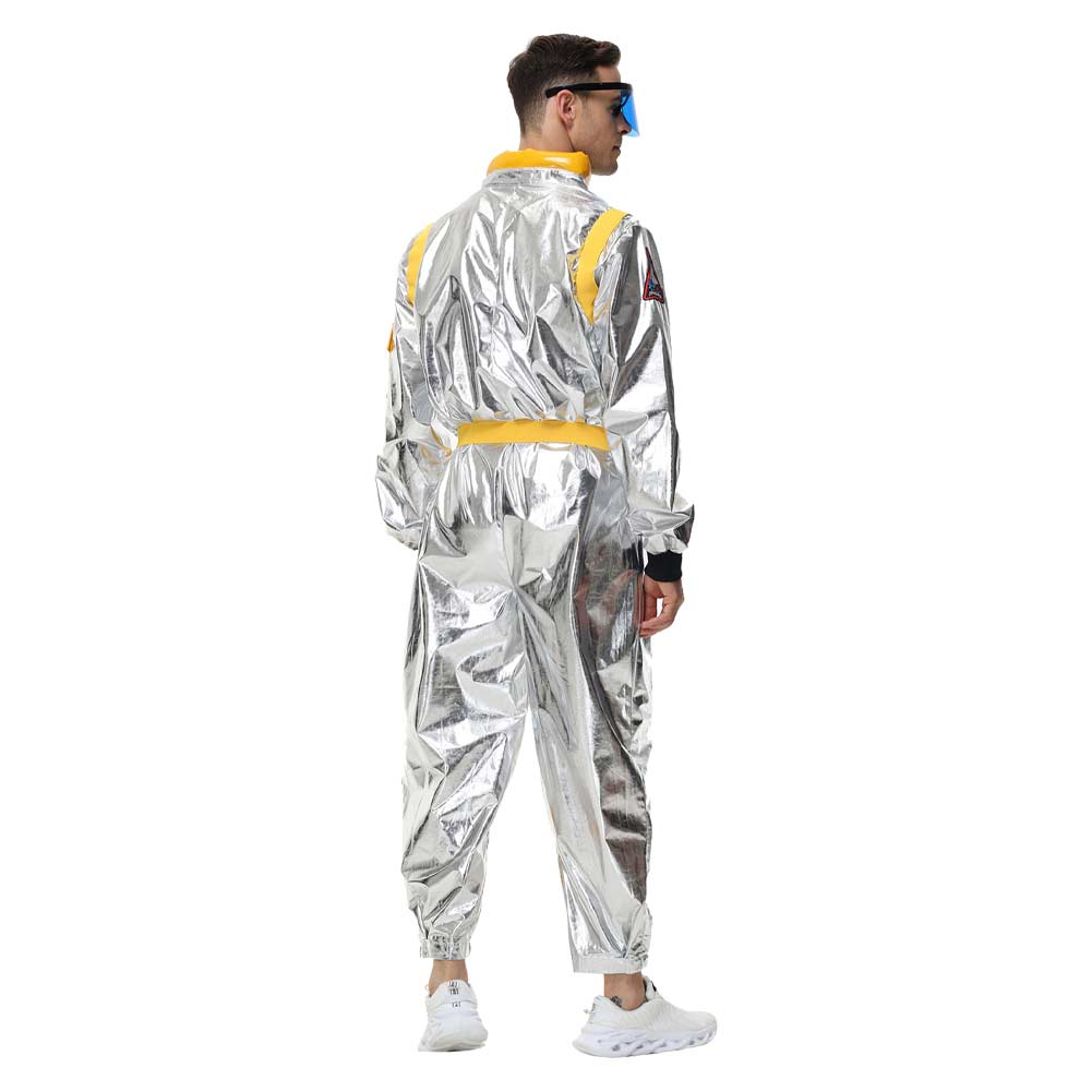 Herren Cosplay Kostüm Outfits Halloween Karneval Anzug Astronaut