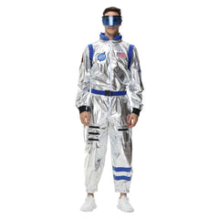 Herren Cosplay Kostüm Outfits Halloween Karneval Anzug Astronaut