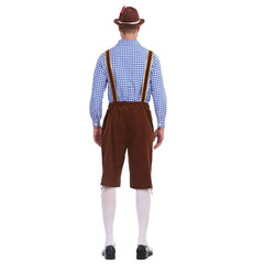 Herren Deutsch Bayerisch München Bierfest Oktoberfest Cosplay Kostüm Outfits Halloween Karneval Anzug