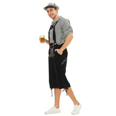 Herren Erwachsene Oktoberfest Kostüm Münchener Bierfest KleidungHalloween Fasching Party Anzug