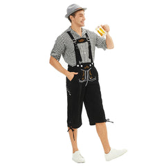 Herren Erwachsene Oktoberfest Kostüm Münchener Bierfest KleidungHalloween Fasching Party Anzug