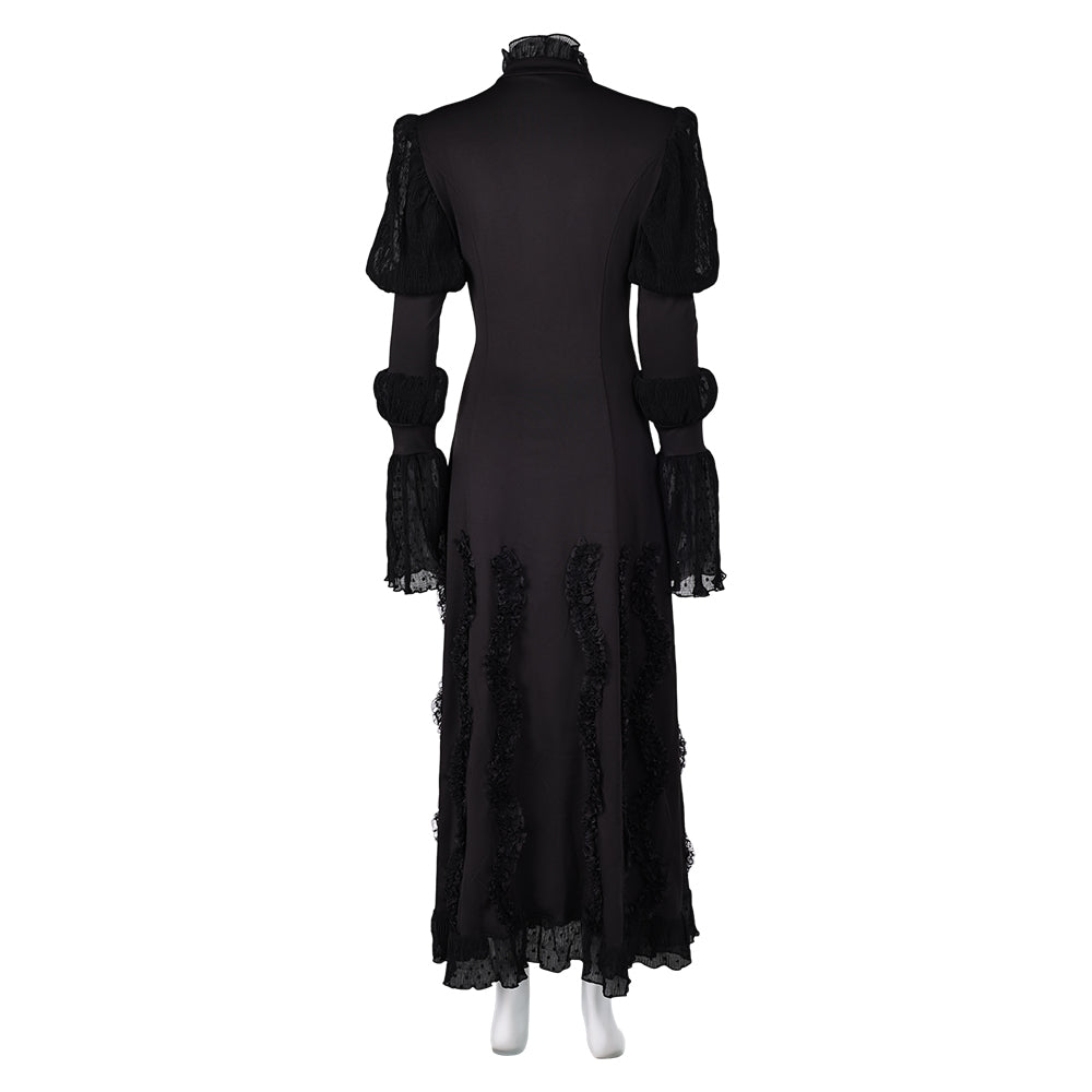 Hexe Elphaba schwarz Kleid Wicked 2024 Elphaba Cosplay Kostüm