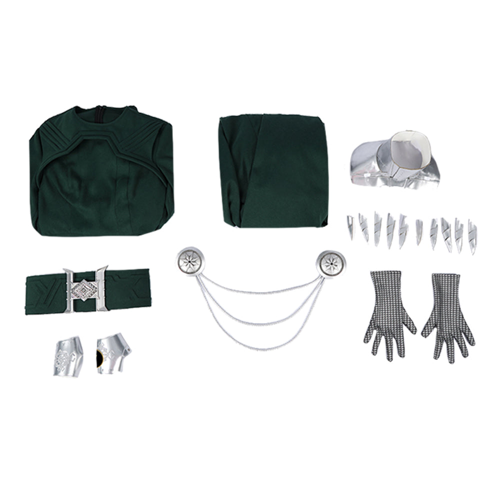 Hexe Latveria grün Kostüm Set Avengers: Doomsday Latveria Cosplay Outfit