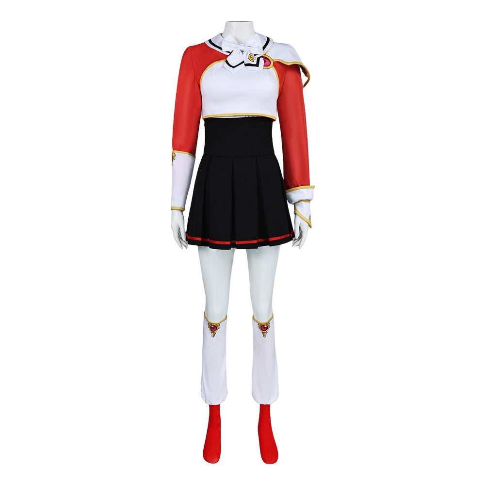 Hikaru Shidou rot Kostüm Set Magic Knight Rayearth Hikaru Shidou Cosplay Outfit