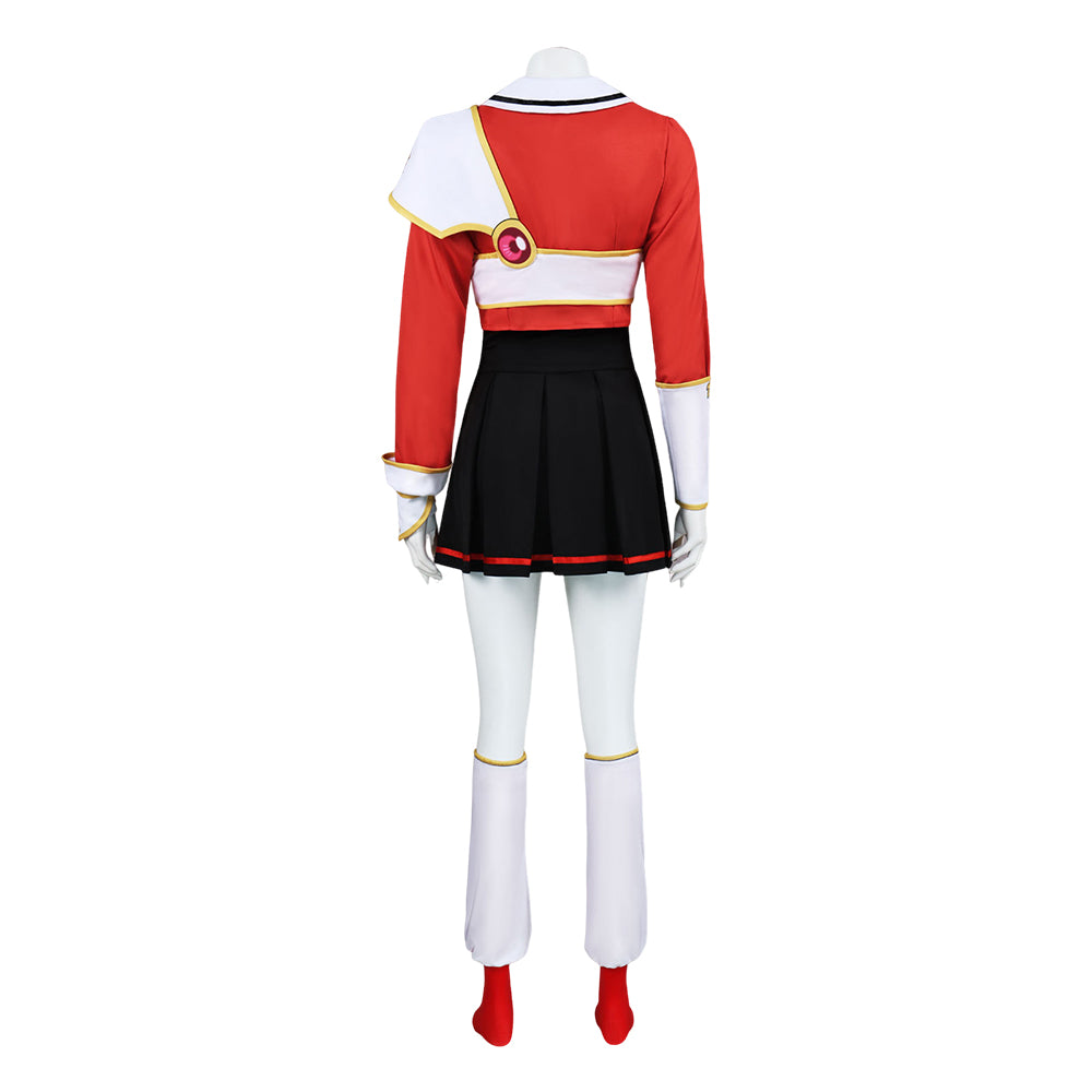 Hikaru Shidou rot Kostüm Set Magic Knight Rayearth Hikaru Shidou Cosplay Outfit
