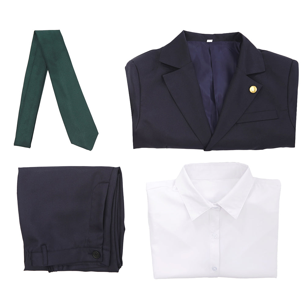 Hiromi Higuruma Kostüm Set Jujutsu Kaisen Hiromi Cosplay schwarz Outfit	