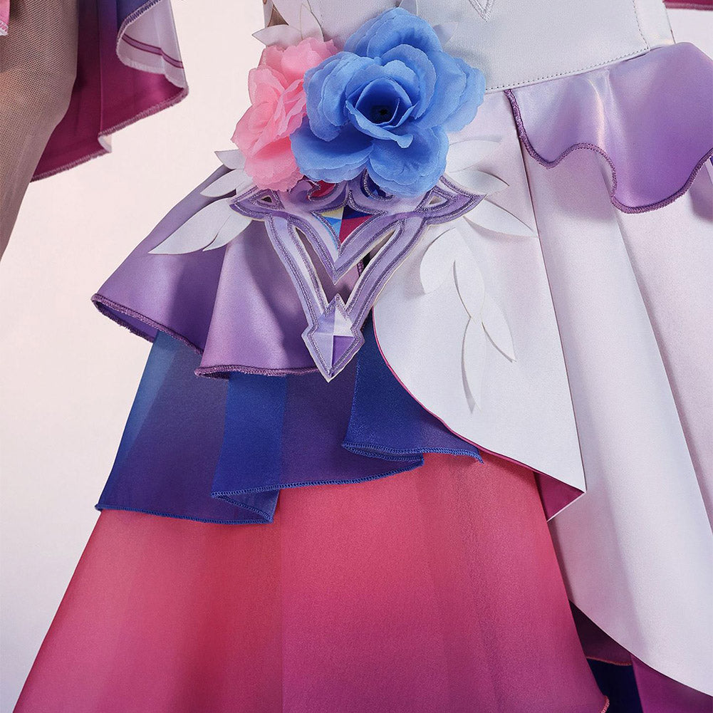 Honkai: Star Rail Cyrene Cosplay Kostüm Set Halloween Karneval Outfits	