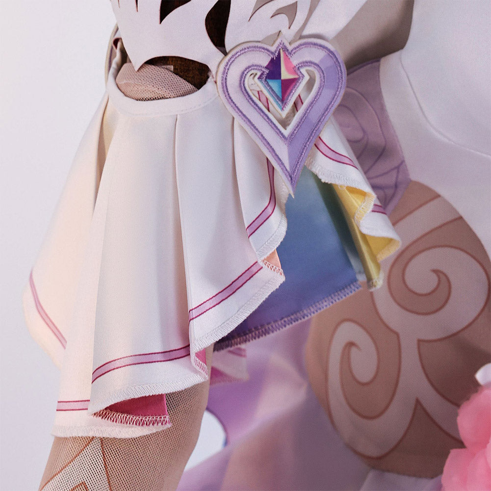 Honkai: Star Rail Cyrene Cosplay Kostüm Set Halloween Karneval Outfits	