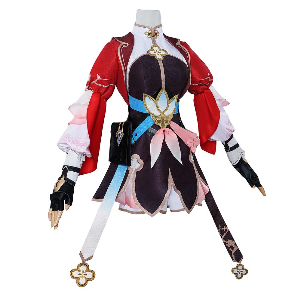 Honkai: Star Rail March 7th rot Kostüm Set Cosplay Outfits