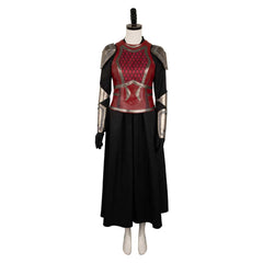 House of the Dragon Cosplay Prinzess Rhaenys rot Outfits Halloween Karneval Kleid