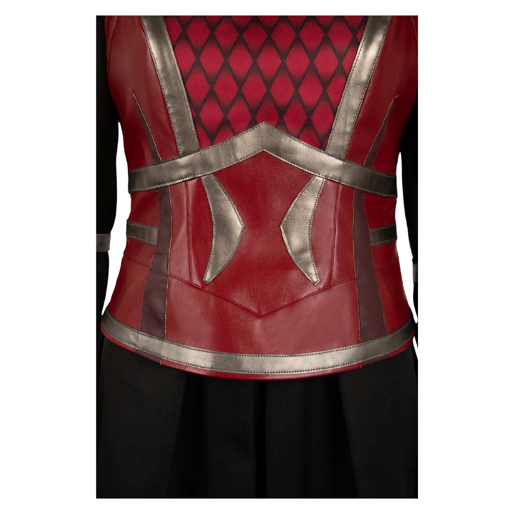 House of the Dragon Cosplay Prinzess Rhaenys rot Outfits Halloween Karneval Kleid