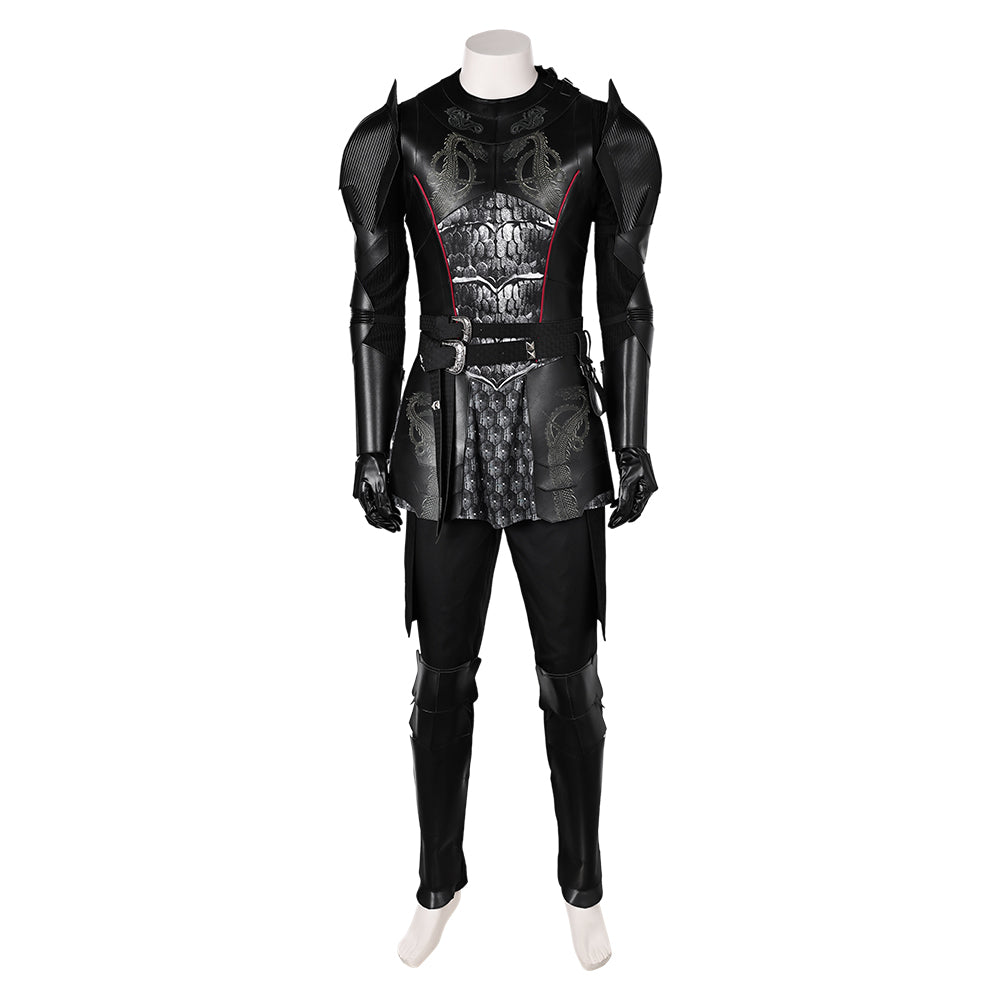 House Of The Dragon Daemon Targaryen Schwarz Outfits Cosplay Kostüm