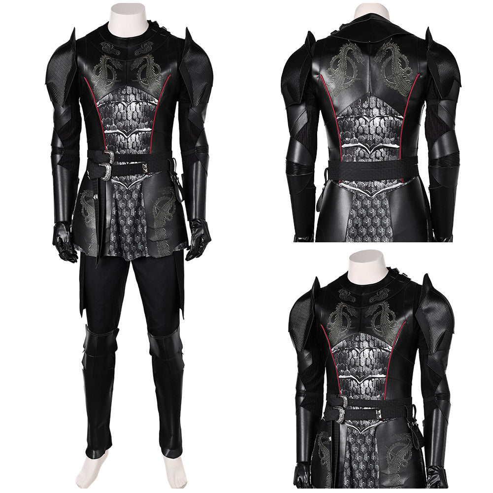 House Of The Dragon Daemon Targaryen Schwarz Outfits Cosplay Kostüm