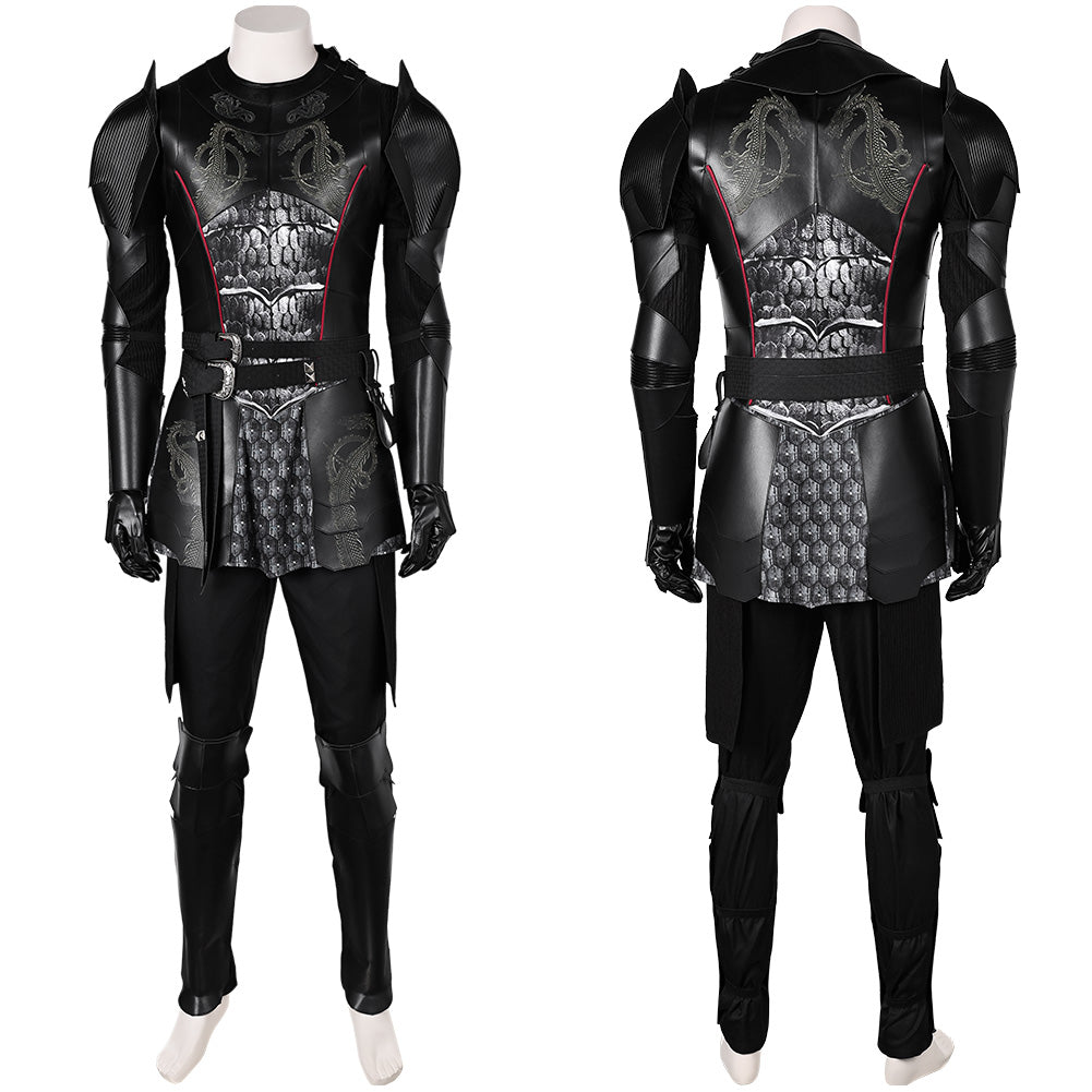 House Of The Dragon Daemon Targaryen Schwarz Outfits Cosplay Kostüm