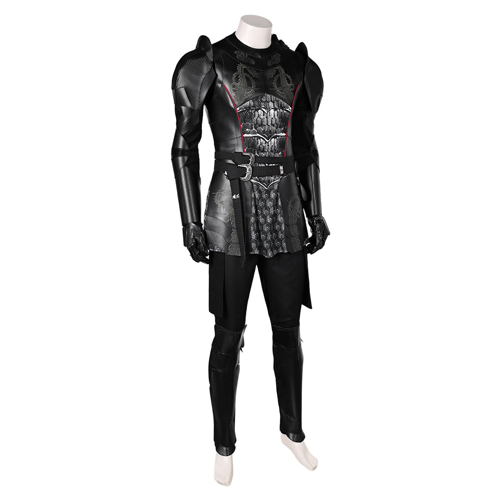 House Of The Dragon Daemon Targaryen Schwarz Outfits Cosplay Kostüm