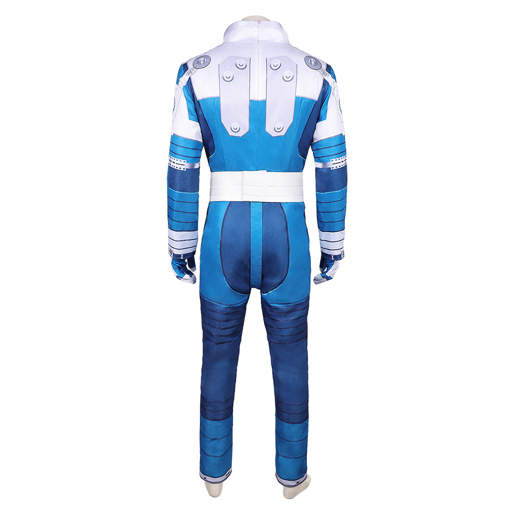 Human Torch Weiß Blau Kostüm The Fantastic Four: First Steps (2025) Sue Storm Astronaut Kostüm