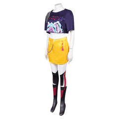 Huntrix Mira Kostüm Erwachsene Kpop Demon Hunters Mira Cosplay Outfits