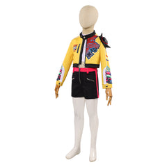 Huntrix Rumi Kinder K-Pop: Demon Hunters Rumi gelb Cosplay Outfits