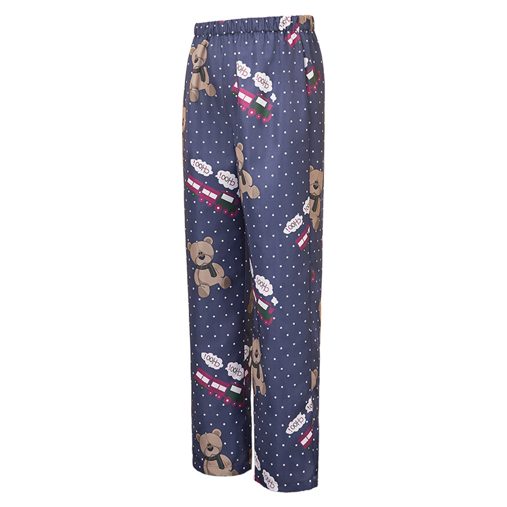 Huntrix Rumi Pyjamahose KPOP Demon Hunters Rumi Cosplay Freizeithosen