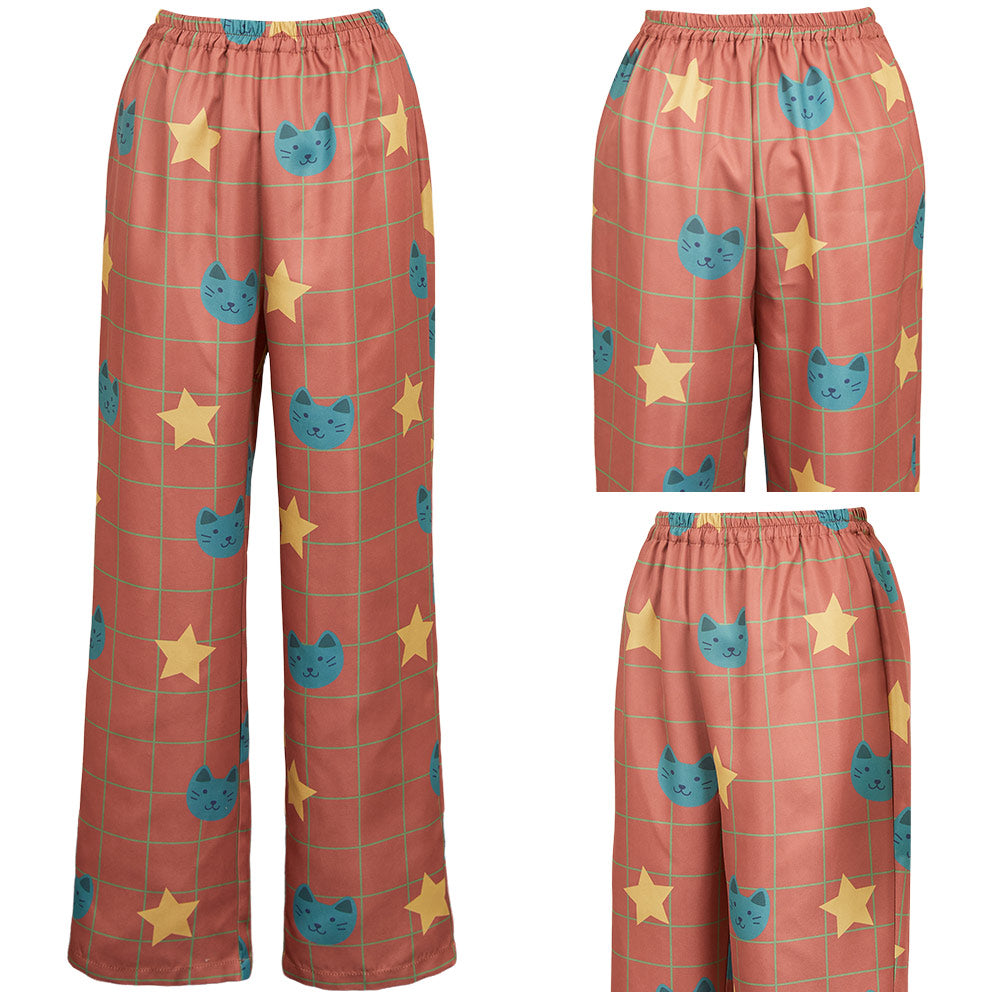 Huntrix Rumi Pyjamahose Kpop Demon Hunters Rumi Schlafhose Cosplay Outfits