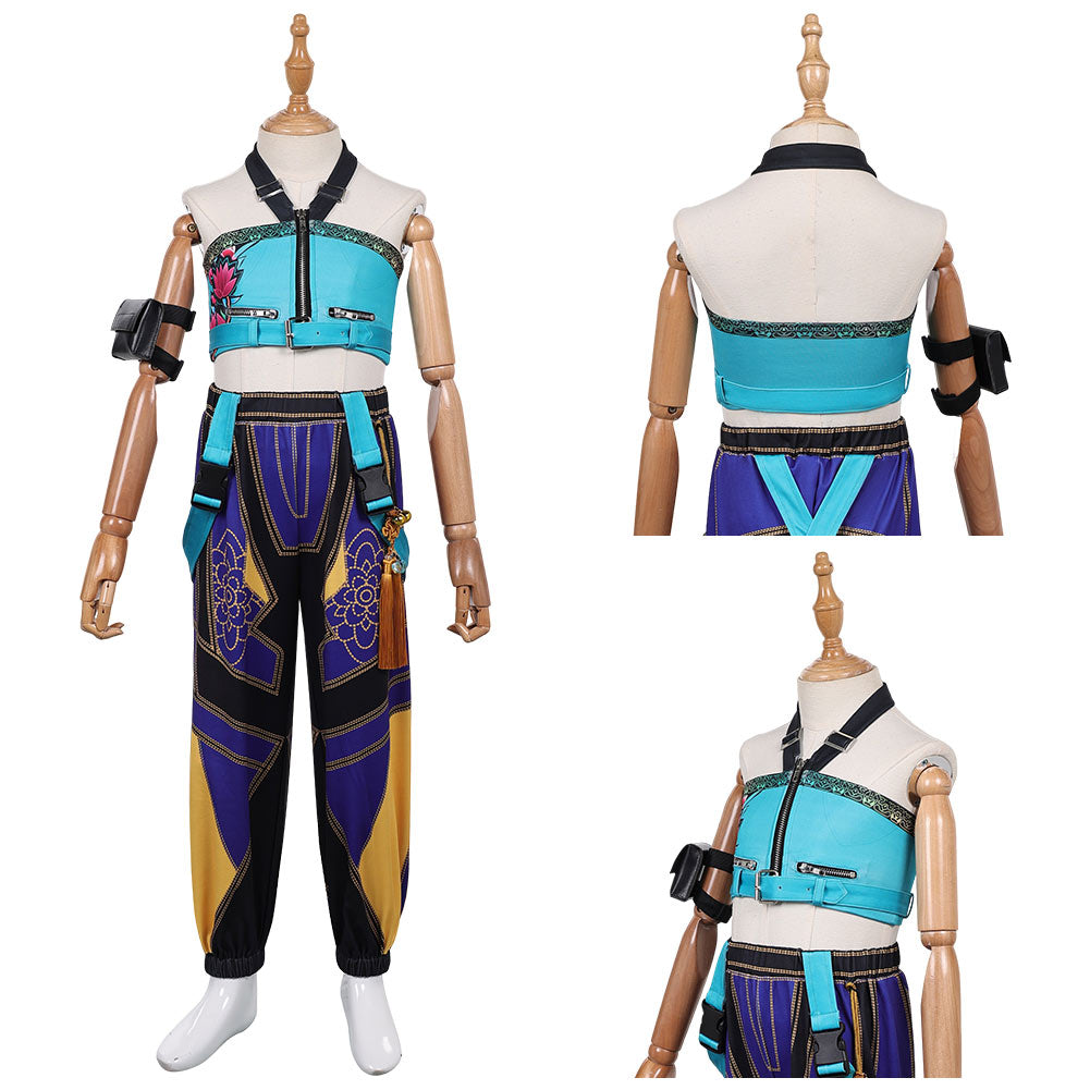 Huntrix Zoey Kinder K-Pop: Demon Hunters Zoey Cosplay Outfits