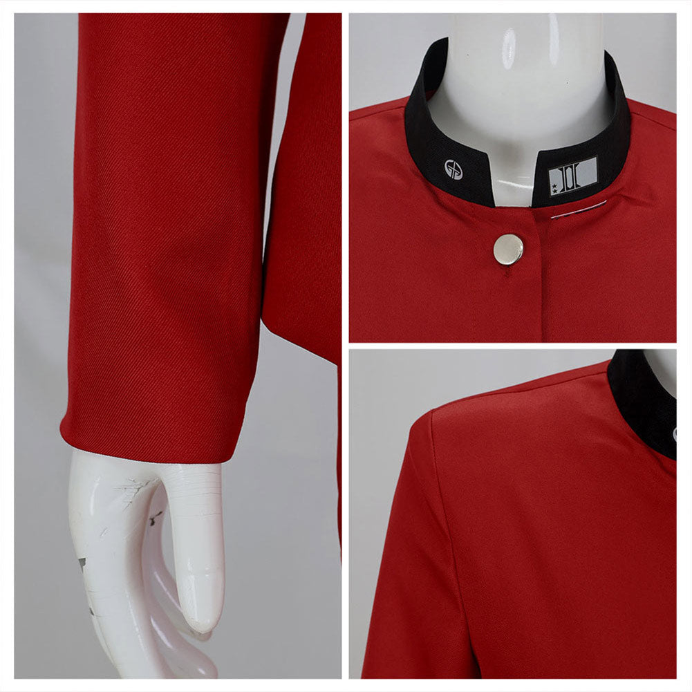 Ima Tsukumo rot Anzug The Hundred Line Ima Cosplay Outfits