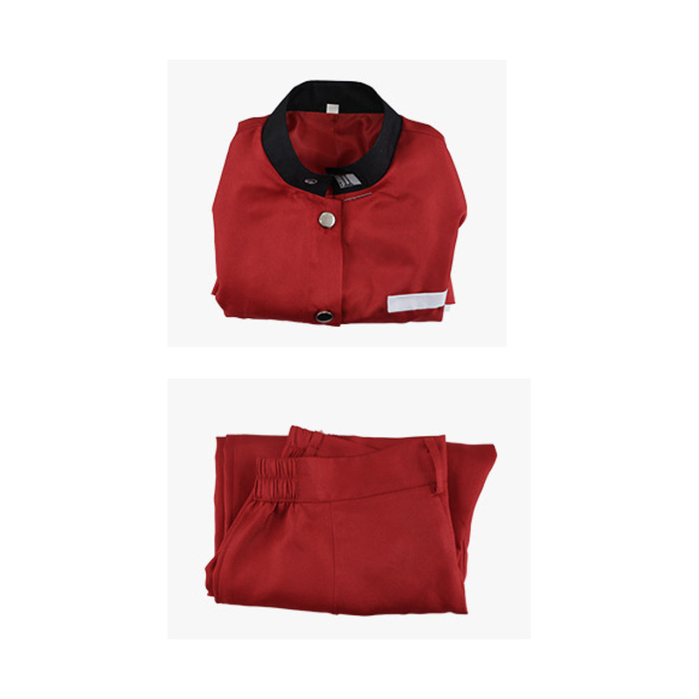 Ima Tsukumo rot Anzug The Hundred Line Ima Cosplay Outfits