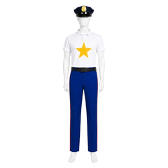 ​Incidental 118 blau Kostüm Set SpongeBob SquarePants Incidental 118 Cosplay Outfit