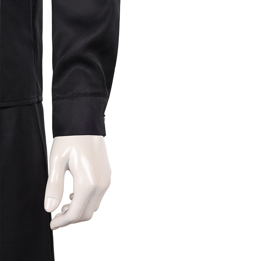 Intrigante Nachbarin schwarz Kostüm Set Dust Bunny Neighbor Cosplay Outfit