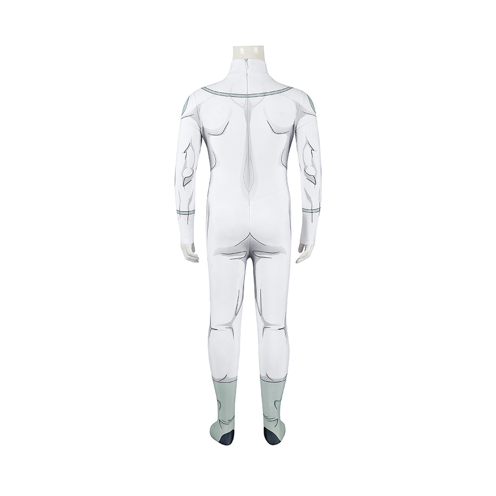 Invincible 4 Kinder Junge Viltrumite grau Jumpsuit Cosplay Outfit