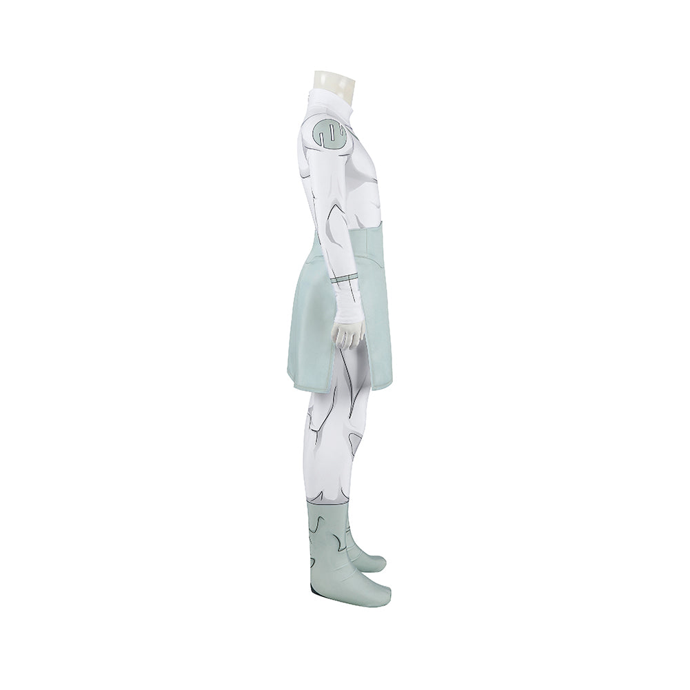 Invincible 4 Kinder Junge Viltrumite grau Jumpsuit Cosplay Outfit