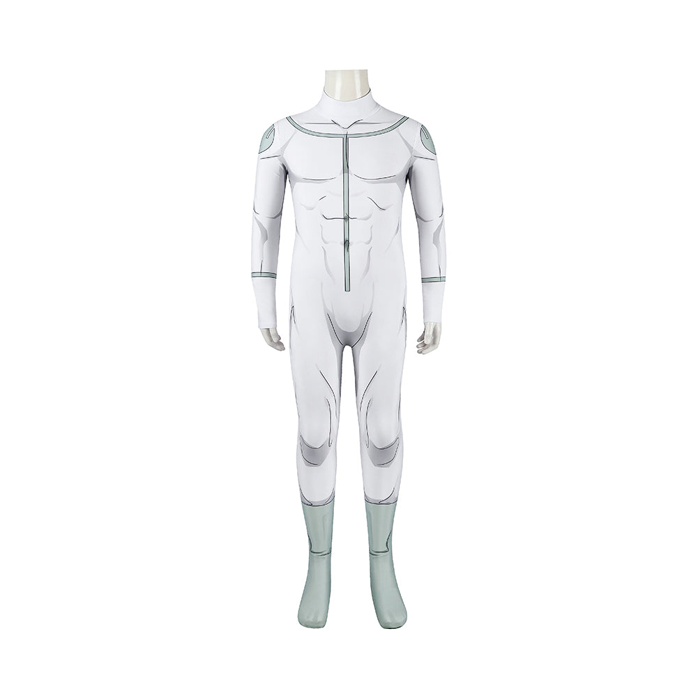 Invincible 4 Kinder Junge Viltrumite grau Jumpsuit Cosplay Outfit
