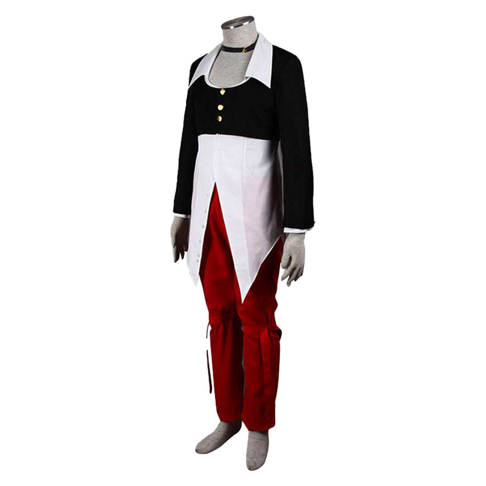 Iori Yagami schwarz Kostüm Set The King of Fighters Iori Yagami Cosplay Outfit