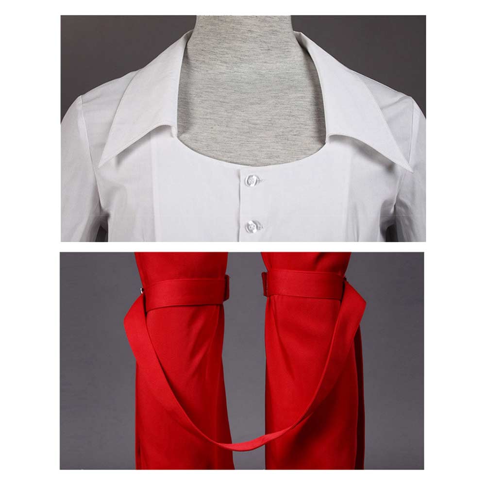 Iori Yagami schwarz Kostüm Set The King of Fighters Iori Yagami Cosplay Outfit