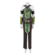 Jade Kostüm Set Mortal Kombat 2 Jade Cosplay Outfit