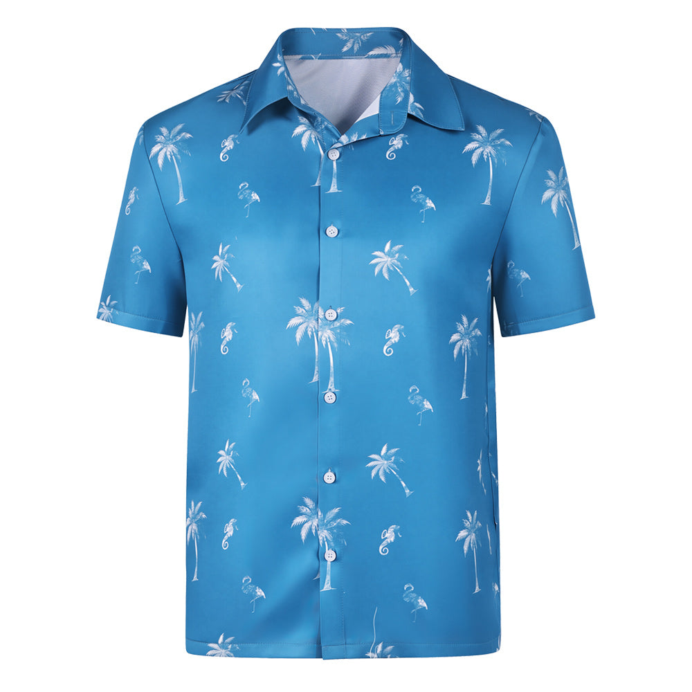 Jason Duval blau Shirt GTA 6 Jason Cosplay Outfit