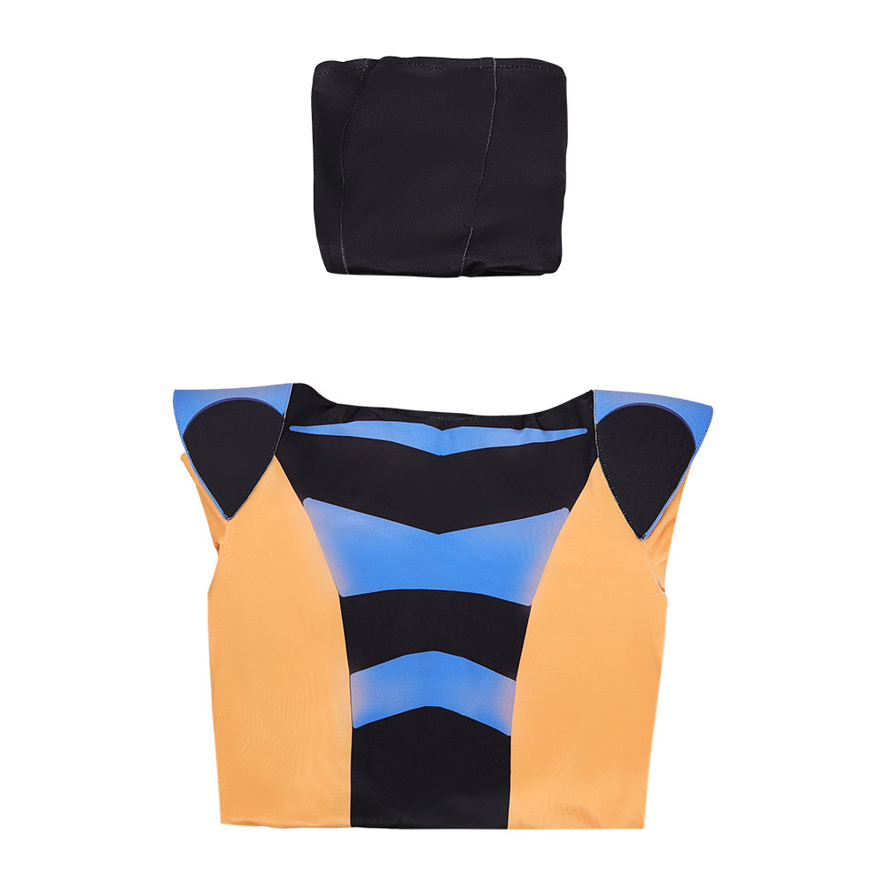 Jean Grey gelb Jumpsuit X-Men '97 Jean Cosplay Kostüm