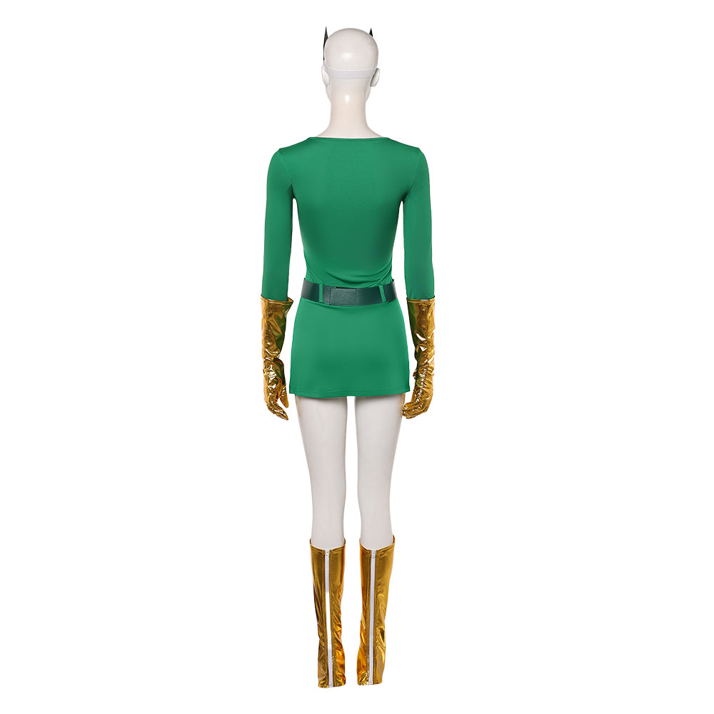 Jean Grey grün Kleid X-Men '97 Jean Cosplay Outfit