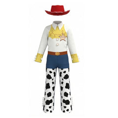 Jessie gelb blau weiß Kinder Kostüm Set Toy Story Jessie Cosplay Outfit