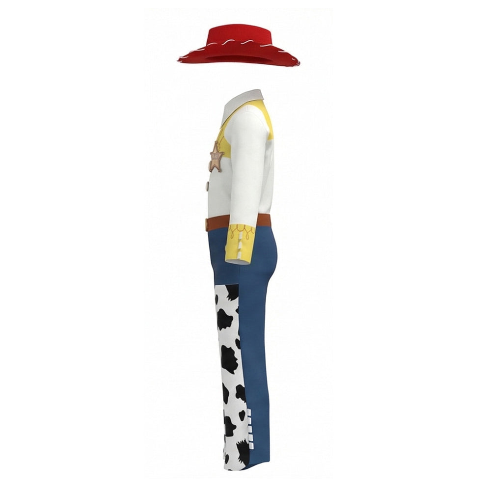 Jessie gelb blau weiß Kinder Kostüm Set Toy Story Jessie Cosplay Outfit