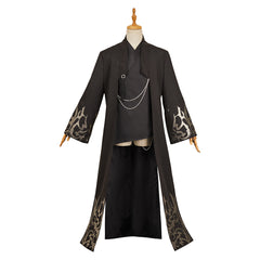 Jinu Saja schwarz Outfits KPOP Demon Hunters Saja Boys Jinu Cosplay Kostüm