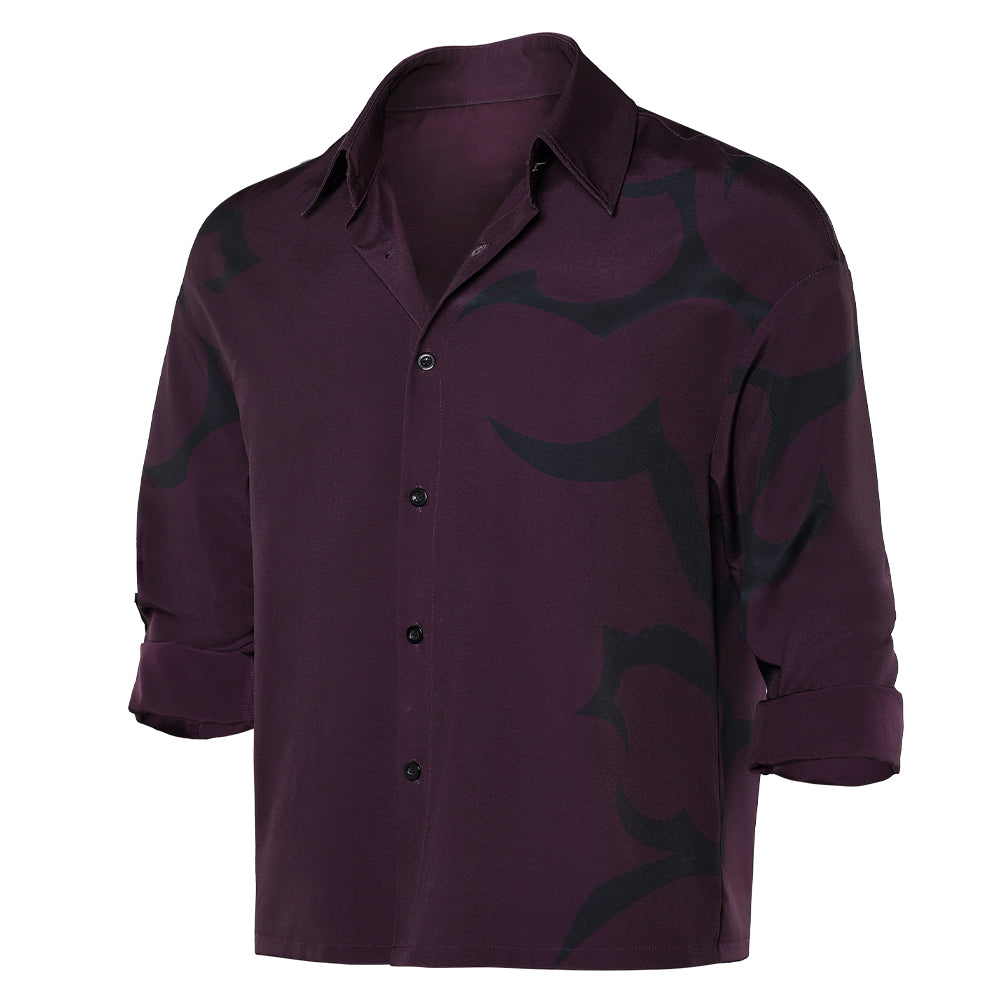 Jinu Saja Shirt Kpop Demon Hunters Saja Boys Jinu Saja Cosplay Outfits