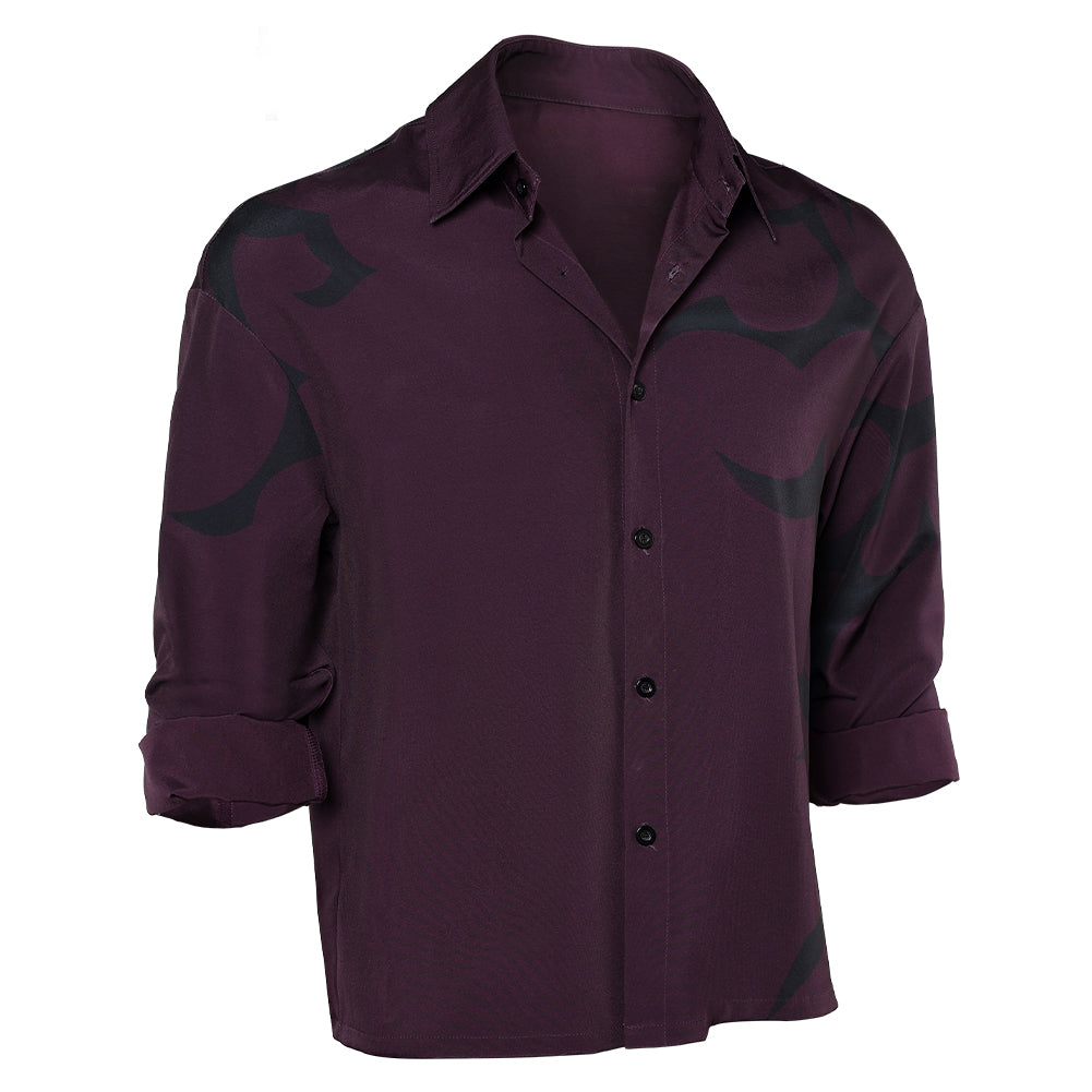 Jinu Saja Shirt Kpop Demon Hunters Saja Boys Jinu Saja Cosplay Outfits